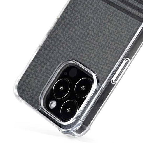 Black and Grey Stripes iPhone 16 Pro MagSafe Case